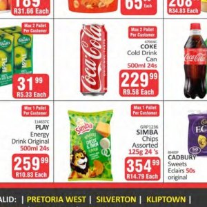  Coca Cola at Kit Kat Cash&Carry