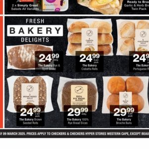 Bread at Checkers