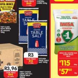 Salt at Shoprite