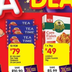 Tea at Shoprite