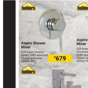 Shower at Builders Warehouse