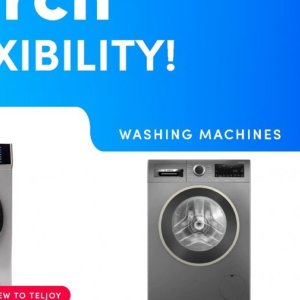 Washing machine at Teljoy