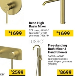 Hand shower at Builders Warehouse