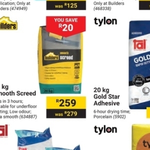 Adhesive at Builders Warehouse