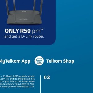 Router at Telkom Mobile