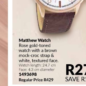 Watch at AVON