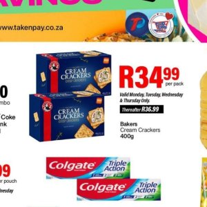 Crackers at Take n Pay