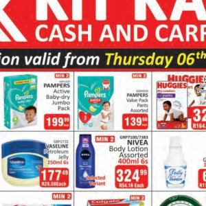 Diapers at Kit Kat Cash&Carry