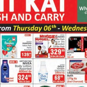   at Kit Kat Cash&Carry