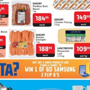 Sausages at Makro