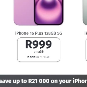 Iphone at Vodacom4U