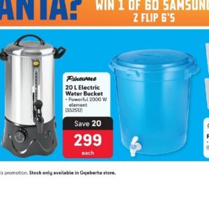 Bucket at Makro