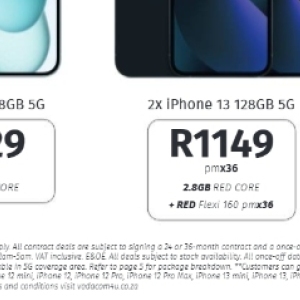 Iphone at Vodacom4U