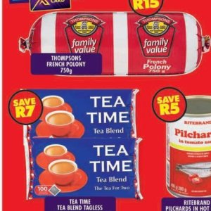 Tea at Shoprite