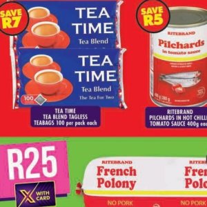 Tea at Shoprite