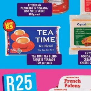 Tea at Shoprite