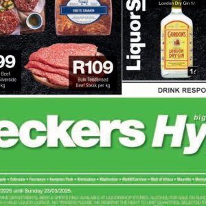 Beef at Checkers Hyper