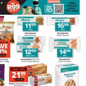 Biscuits at Checkers