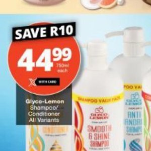 Shampoo at Checkers