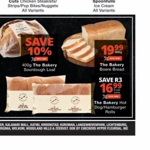 Bread at Checkers