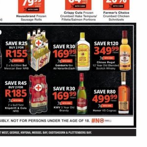  Chivas Regal at Checkers