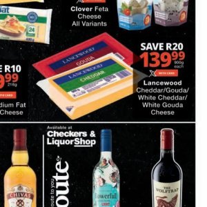 Cheddar at Checkers