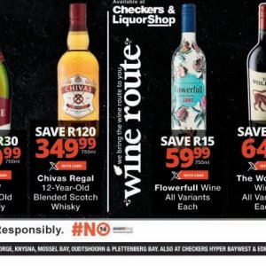 Wine at Checkers