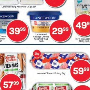 Cottage cheese at Pick n Pay Hyper