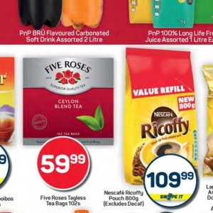 Tea at Pick n Pay Hyper