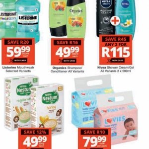 Shampoo nivea  at Checkers