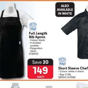 Apron at Makro