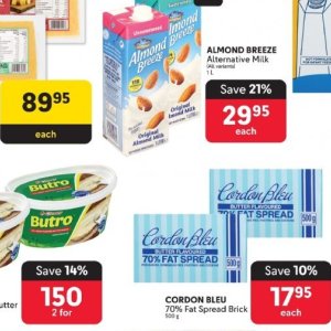 Almond milk at Makro