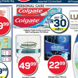 Toothpaste colgate  at Pick n Pay Hyper
