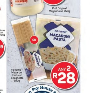 Pasta at Pick n Pay Hyper