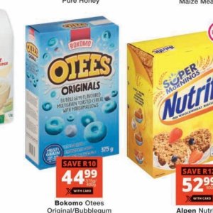 Cereal at Checkers