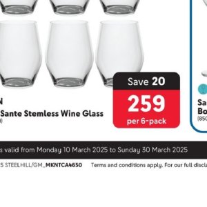 Glass at Makro