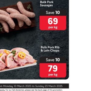 Pork at Makro