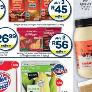 Noodles at Pick n Pay Hyper
