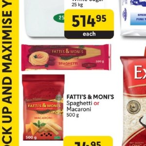 Spaghetti at Makro