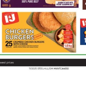 Burgers at Makro