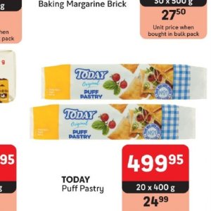 Puff pastry at Makro