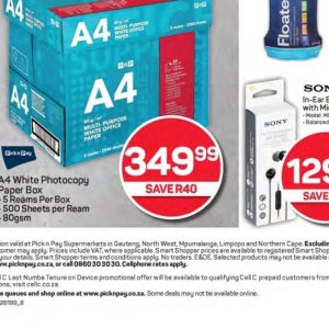 Smartphone at Pick n Pay Hyper