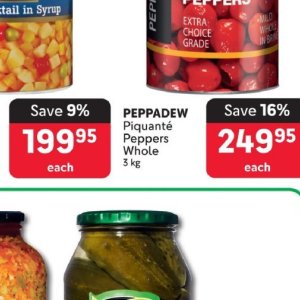 Peppers at Makro