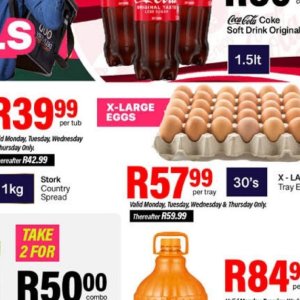 Eggs at Take n Pay