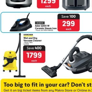 Vacuum cleaner at Makro