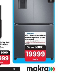 Fridge at Makro