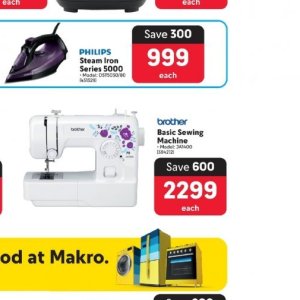 Sewing machine at Makro