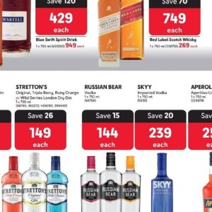 Vodka at Makro