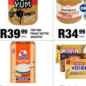 Peanut butter at Take n Pay