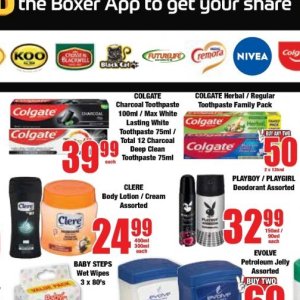 Toothpaste at Boxer Superstores